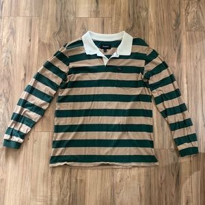 BRIXTON Men’s Rugby Polo long sleeve Large